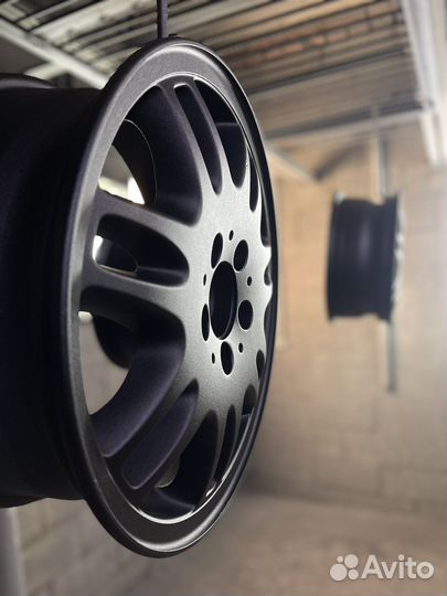 Пескоструйная обработка/порошковая покраска дисков