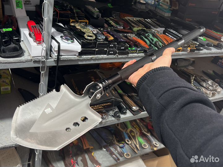 Лопата туристическая складная