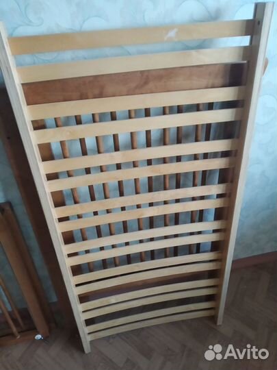 Кроватка детская б/у + матрас кокосовый в подарок