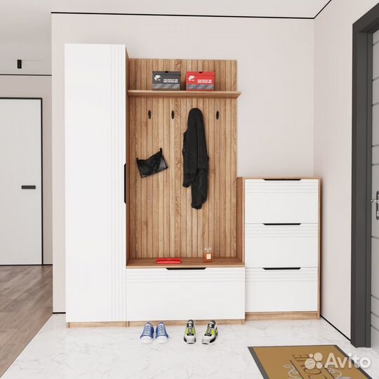 Прихожая Альмагро-3 Белый