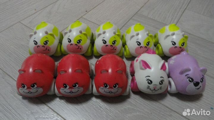 Машинки простые, инерционные и заводные