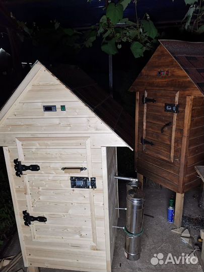 Коптилка горячего и холодного копчения