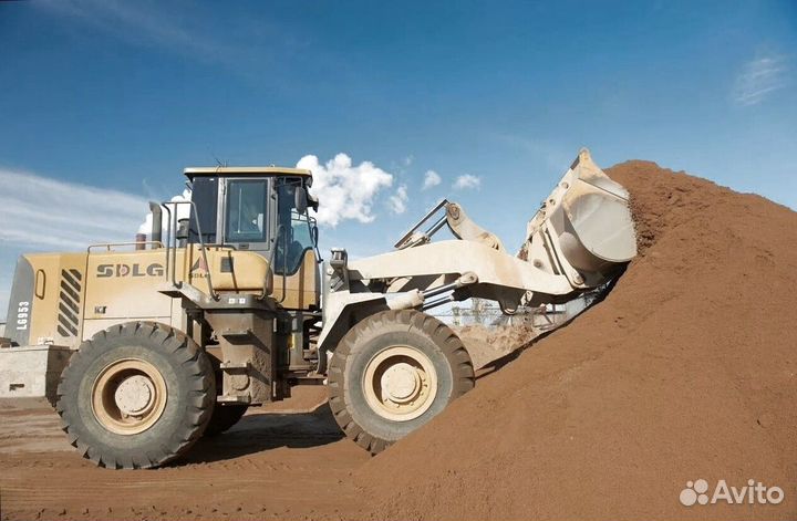 Песок карьерный