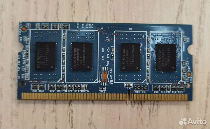Оперативная память ddr3 для ноутбука 2 gb
