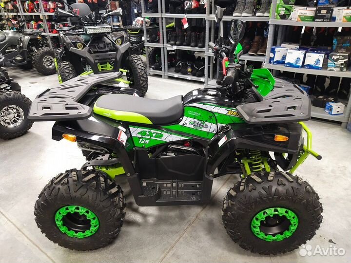 Квадроцикл bulli 125 Prem Зеленый