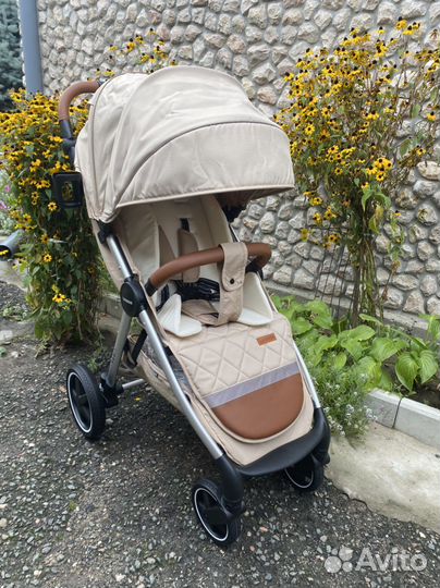 Коляска luxmom libra (беж на серебре )