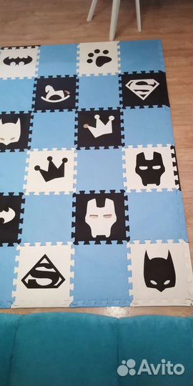 Эко коврик - пазлы для детей