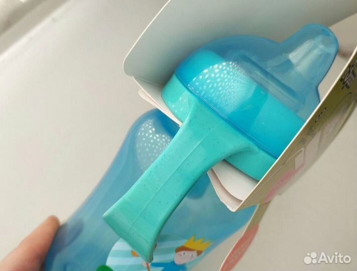 Новый поильник непроливайка Пома с 6 месяцев