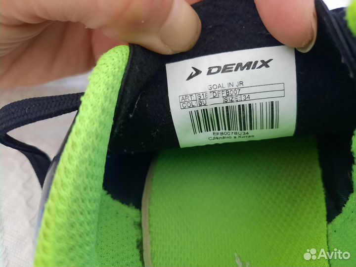 Детские бутсы Demix 34 размер, состояние хорошее