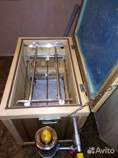 Коптильня холодного копчения с эл статикой 150л