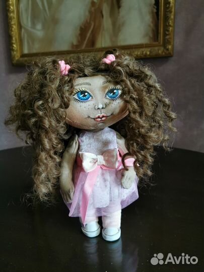 Текстильная интерьерная кукла