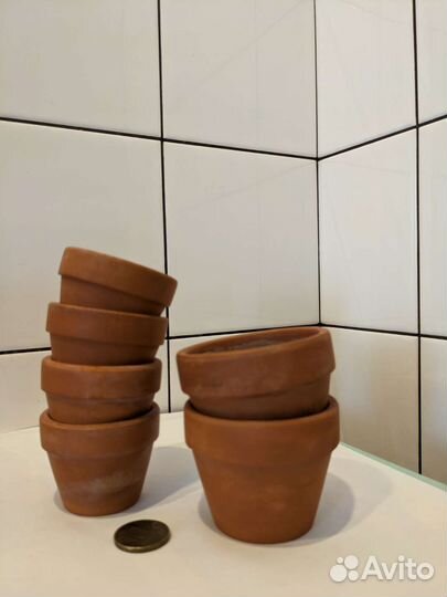 Горшок керамический миниатюра