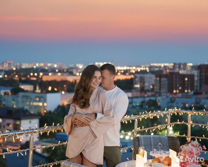 Романтика на высоте в Нижнем Новгороде