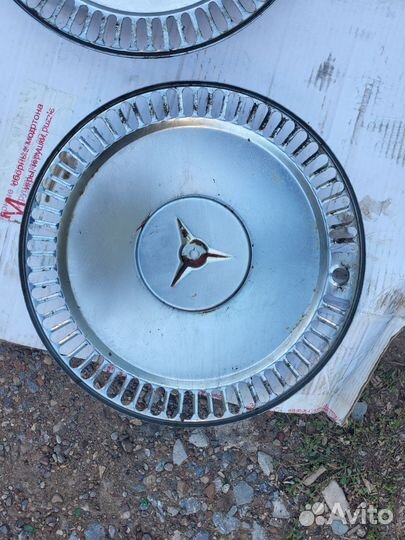 Хромированные колпаки Москвич