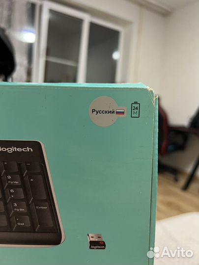 Беспроводная клавиатура logitech k270 (русский)