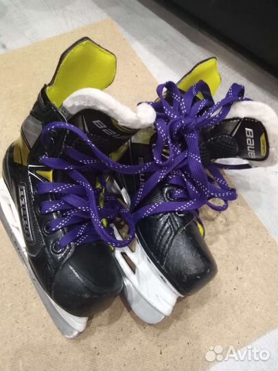Хоккейные коньки bauer supreme s3, YTH 12,5