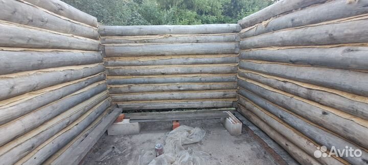 Сруб бани 3 на 5