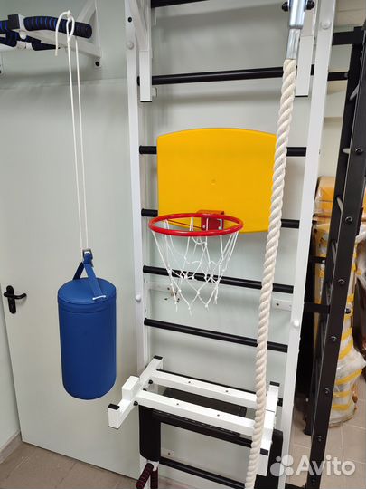 Шведская стенка опция баскетбольное кольцо