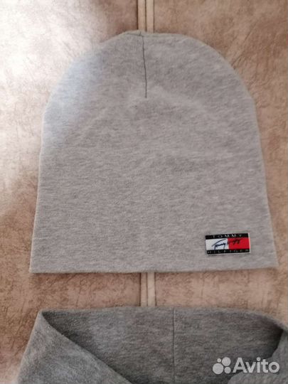 Шапка со снудом для мальчика