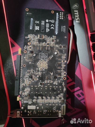 Видеокарта MSI RX 570 armor 4G OC