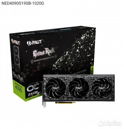 Видеокарта Palit nVidia GeForce RTX 4090 GameRock