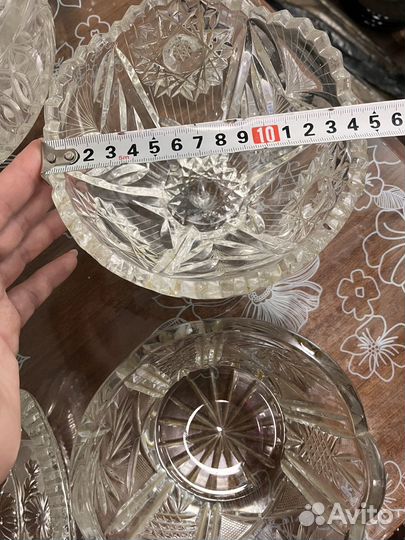 Хрустальная посуда СССР