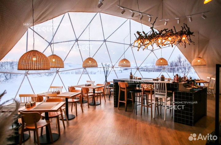 Геокупол, шатер для глэмпинга