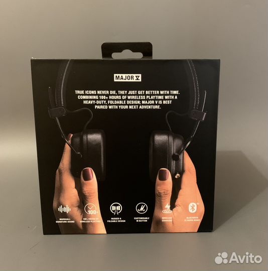 Наушники Marshall Major 5 черный