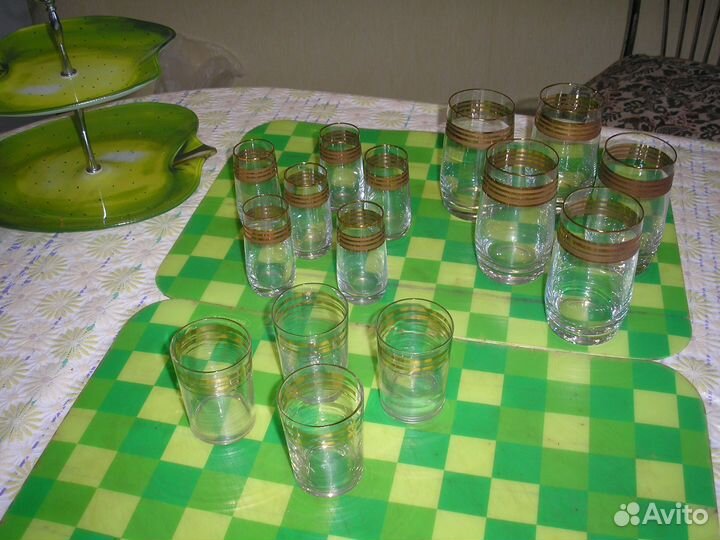 Стопки, стаканы Чехословакия 80-е годы