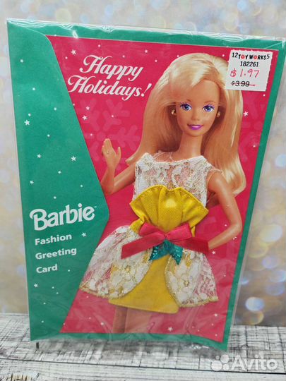Barbie Fashion Greeting Card
