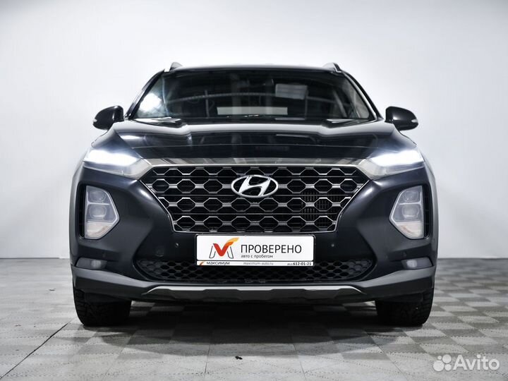 Hyundai Santa Fe 2.2 AT, 2019, 115 873 км