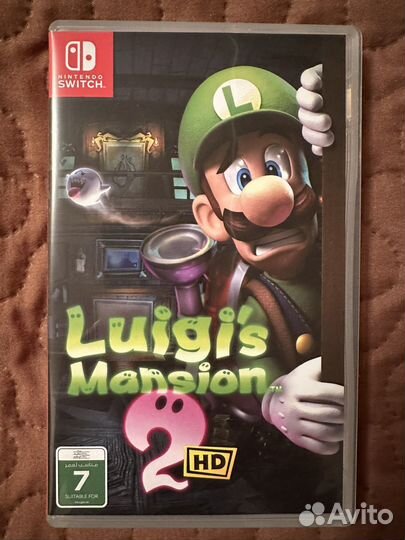 Luigis mansion 2 hd switch