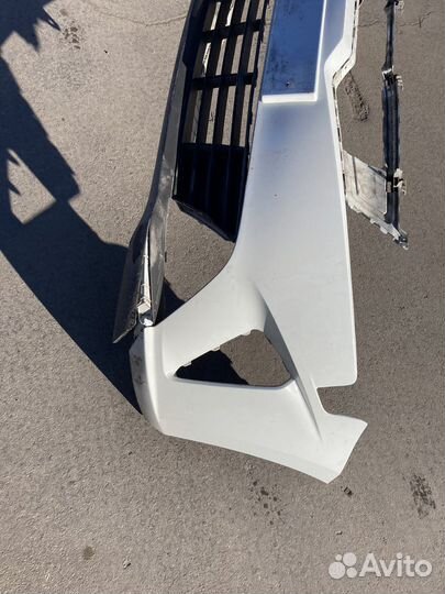 Передний бампер kia rio 4 рестайлинг