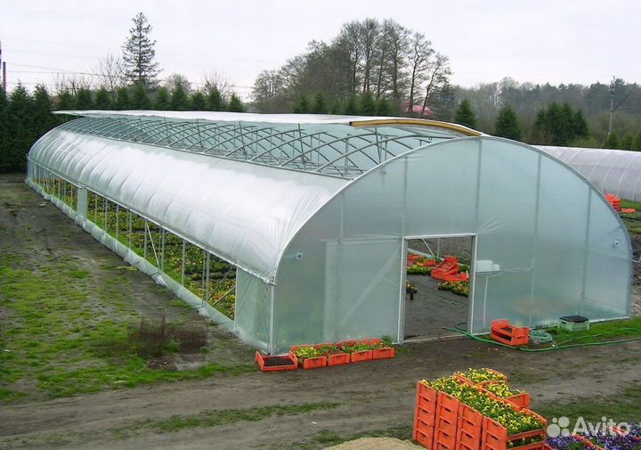 Промышленная теплица ширина 8-20 метров
