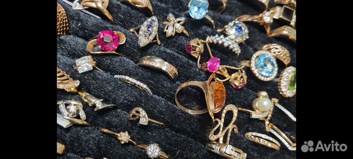 Золотое кольцо 583 СССР маркиза