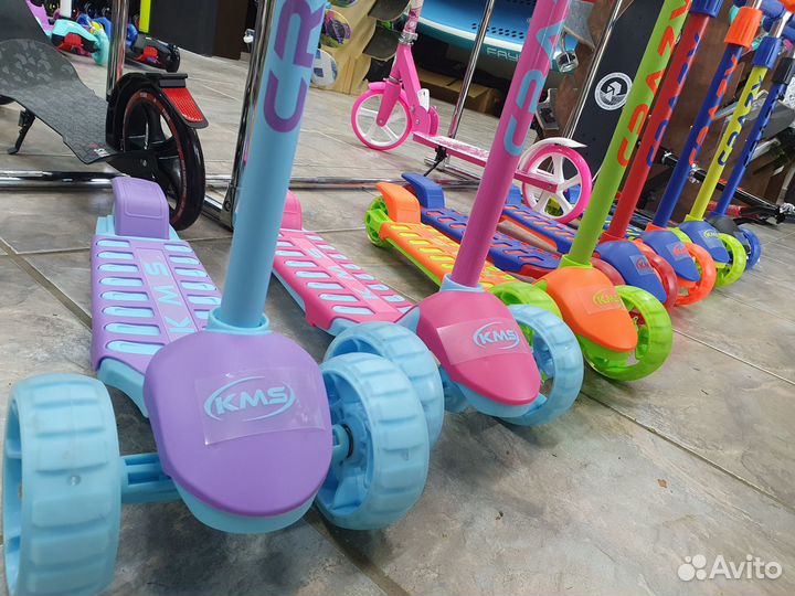 Самокаты трюковые детские складные