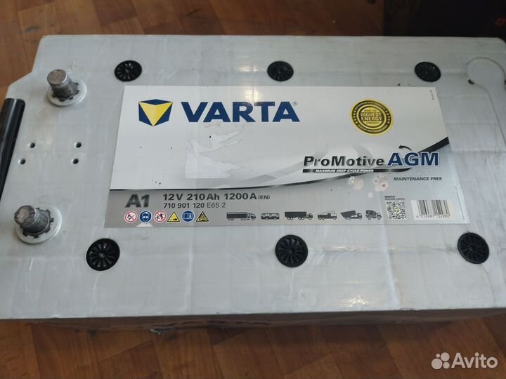 Аккумулятор Varta 210 agm