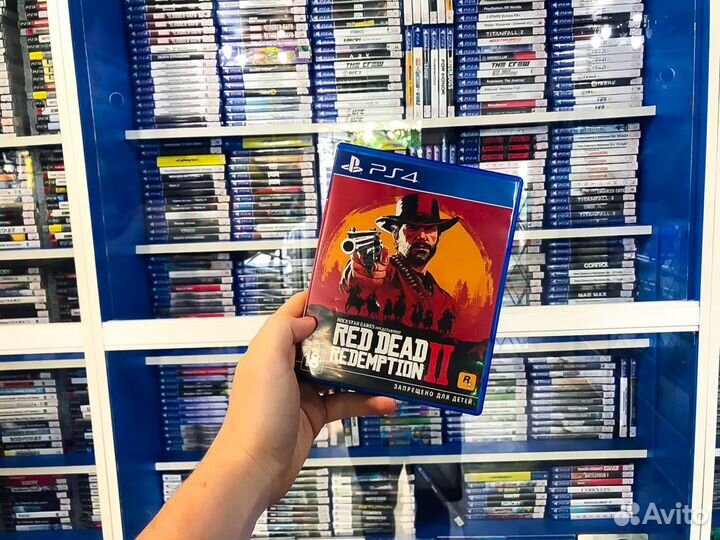 Red dead redemption 2 ps4 бу (обмен)