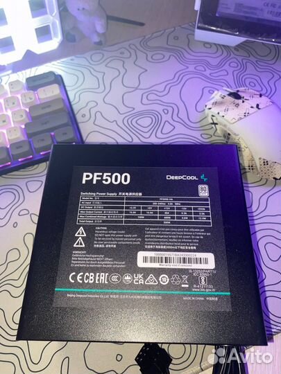 Блок питания deepcool pf500