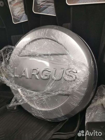 Чехол запасного колеса Ларгус Колпак Largus в цвет