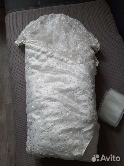 Конверт одеяло на выписку зима