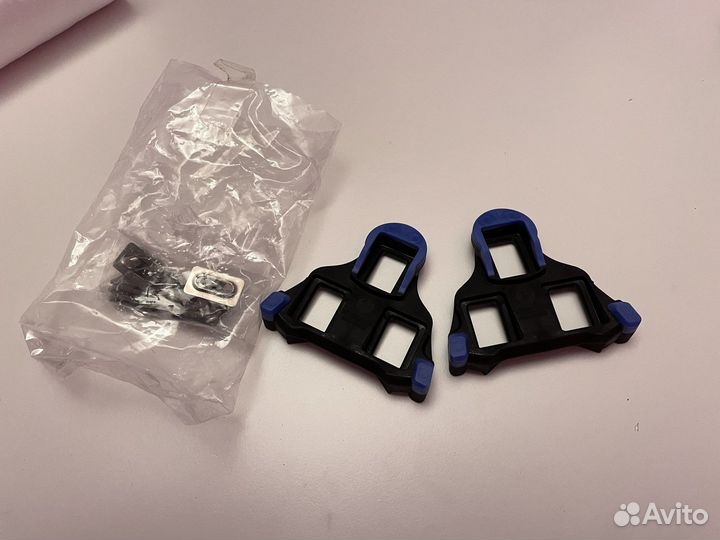 Шипы шоссейные Shimano SPD-SL (синие SM-SH12)