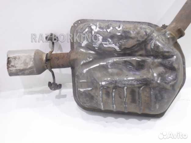 Задняя банка глушителя