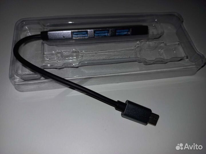Адаптер Type-c to USB hub