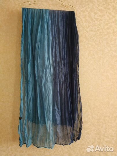 Женский шарф сжатый лен