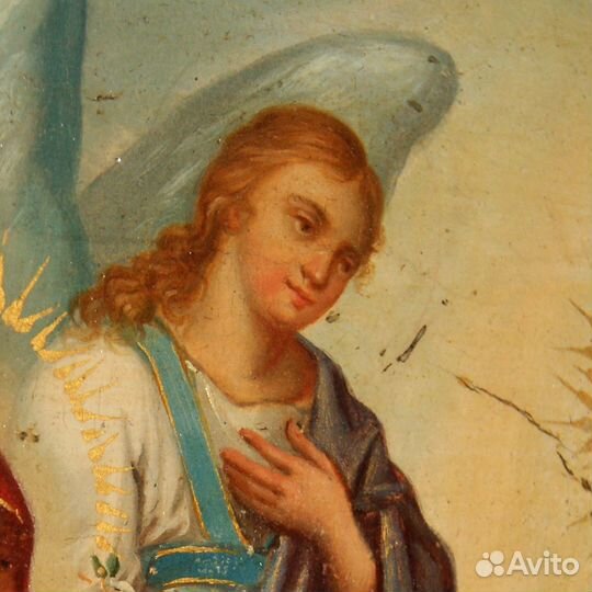 Старинная икона Господь Вседержитель