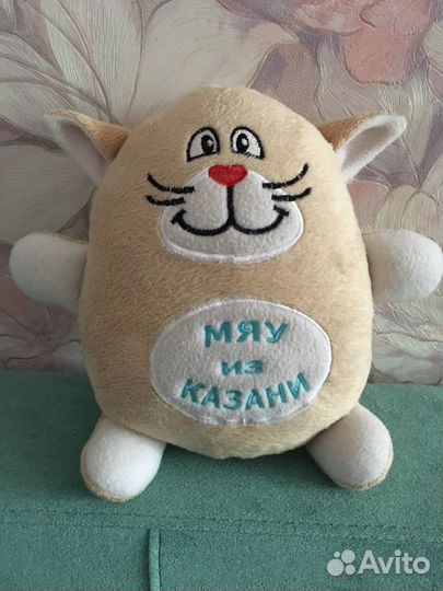 Мягкая игрушка котик