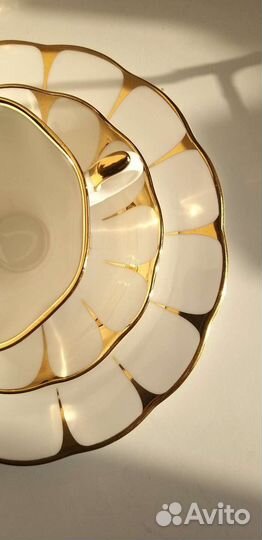 Чайное трио фарфор Англия