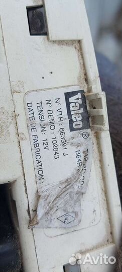 Блок управления печкой рено меган