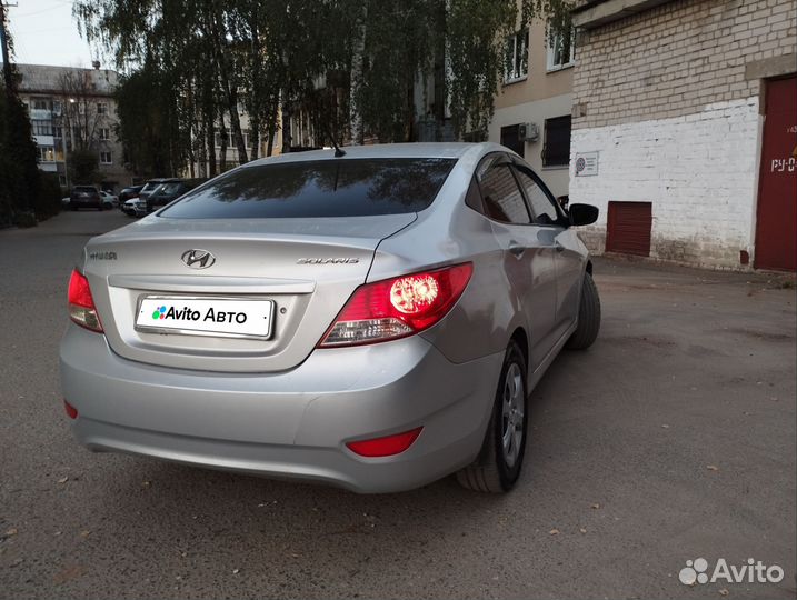 Hyundai Solaris 1.4 МТ, 2011, 203 000 км